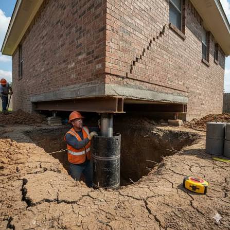 How Soil Stabilization Helps Stop Foundation Settlement in Houston, Texas