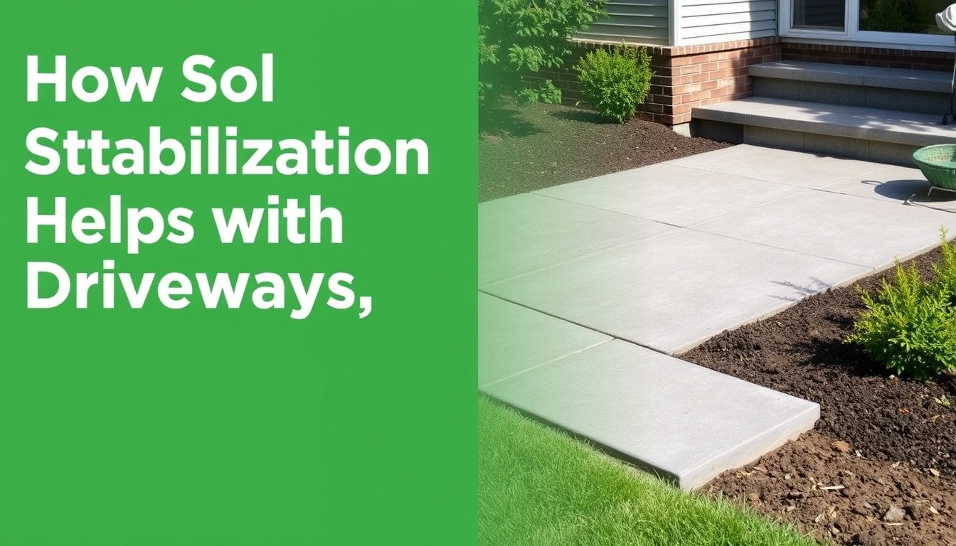 How Soil Stabilization Helps with Driveways, Slabs, and Small Foundations