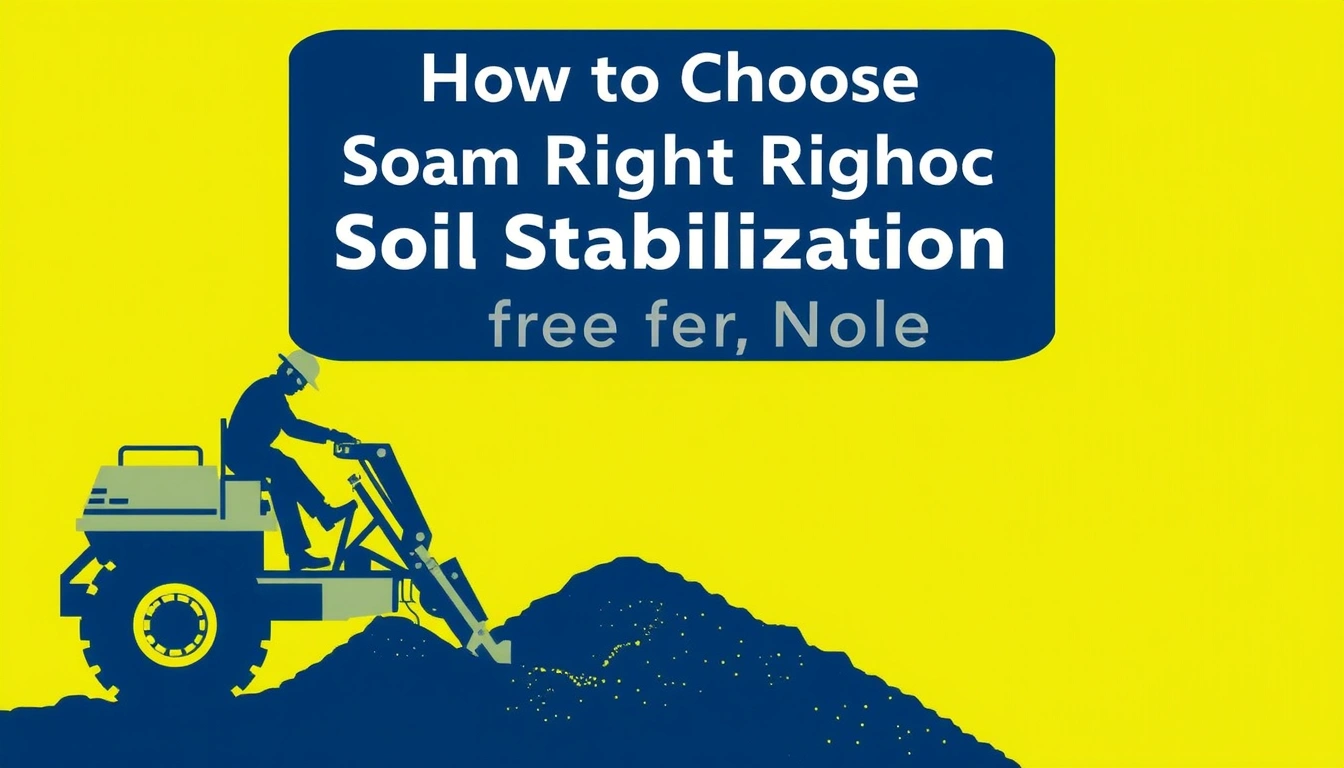 How to Choose the Right Soil Stabilization Method for Your Project