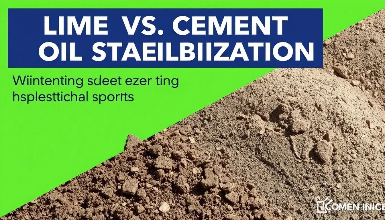 Lime vs Cement Soil Stabilization: Which Is Better for Foundations? Lime vs Cement Soil Stabilization: Which Is Better for Foundations?