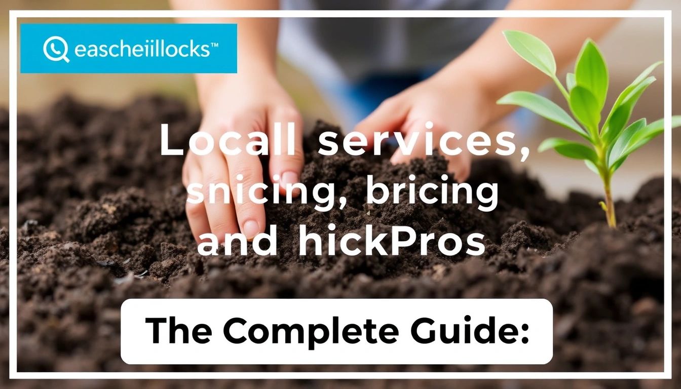 Local services, pricing, and hiring SoilLockPros — The Complete Guide