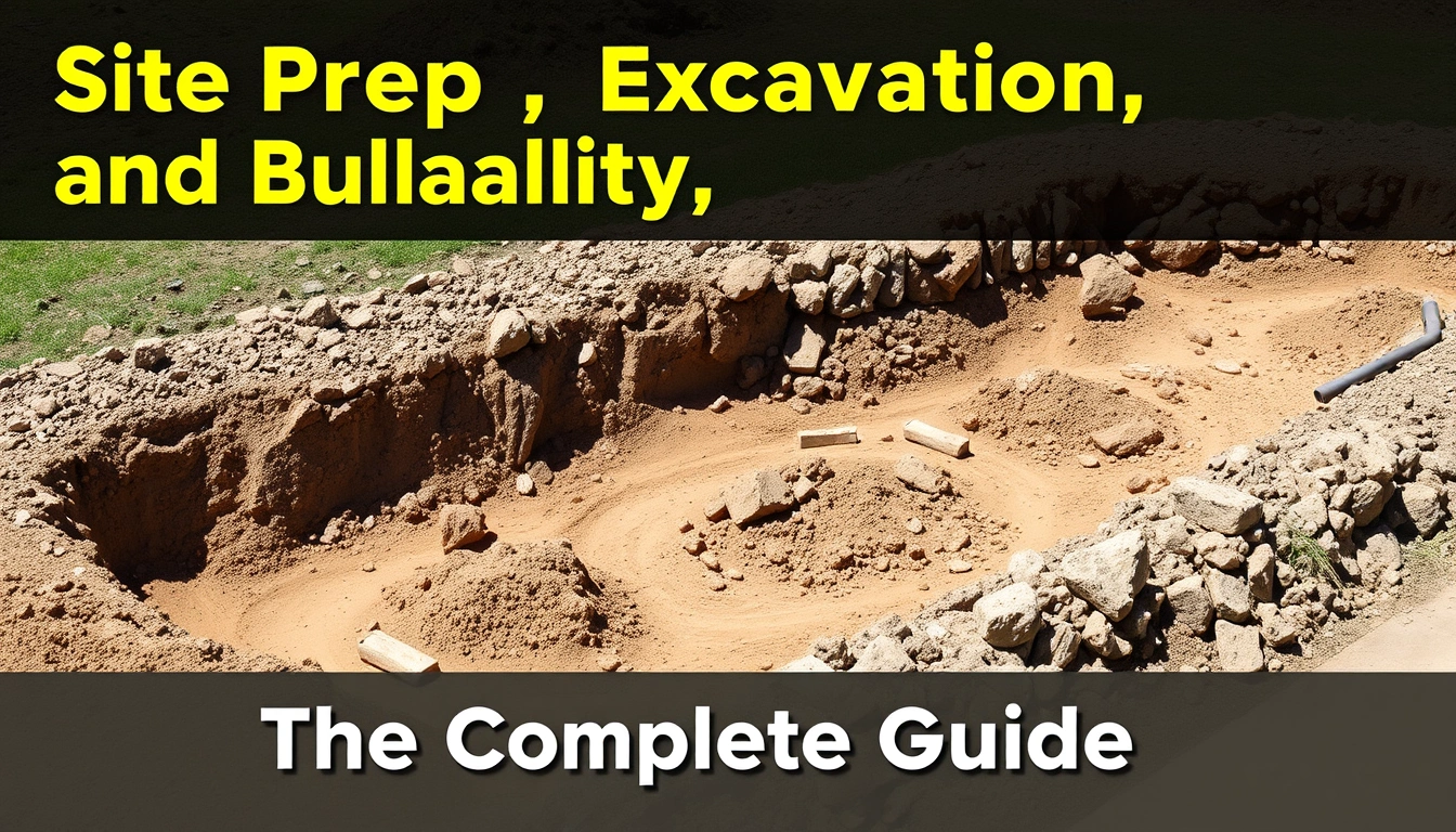 Site prep, excavation, and buildability — The Complete Guide Site prep, excavation, and buildability — The Complete Guide