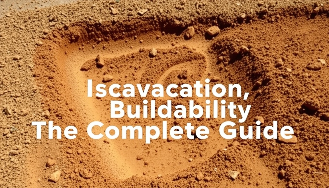 Site Prep, Excavation, and Buildability — The Complete Guide