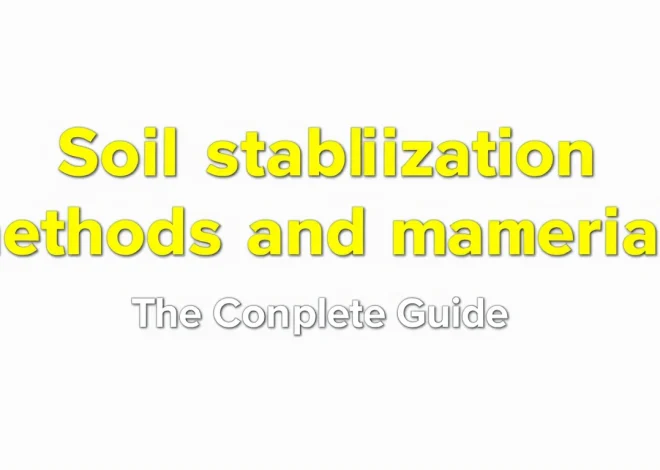 Soil stabilization methods and materials — the complete guide