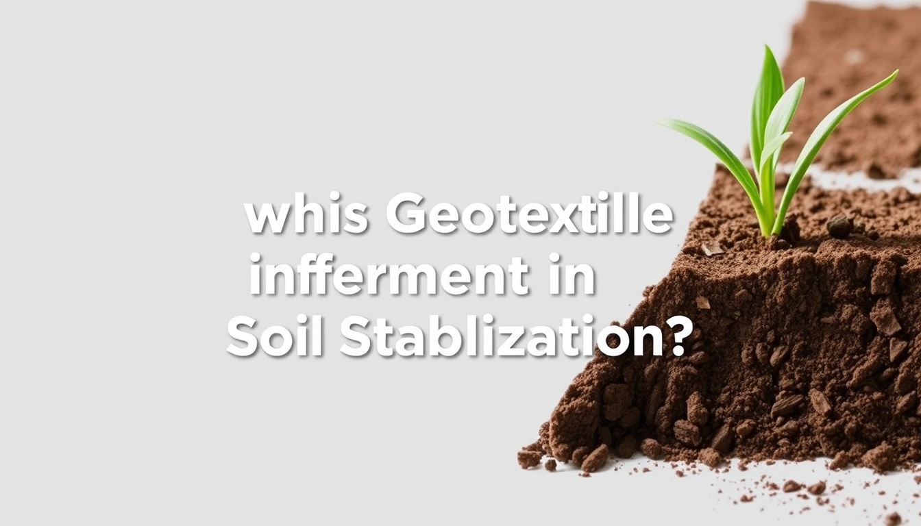 What Is Geotextile Reinforcement in Soil Stabilization? What Is Geotextile Reinforcement in Soil Stabilization?